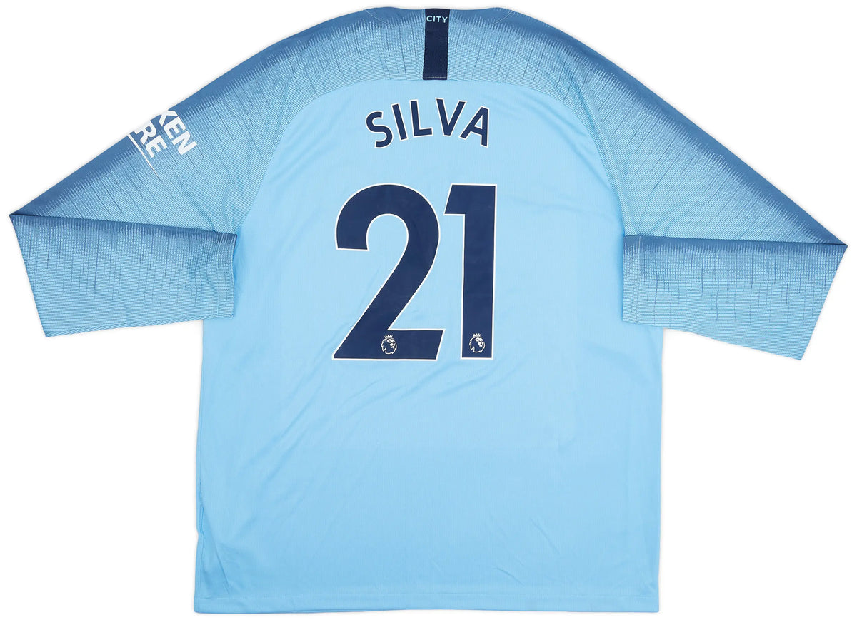 Manchester City 2018/19 (Home) - Long Sleeve