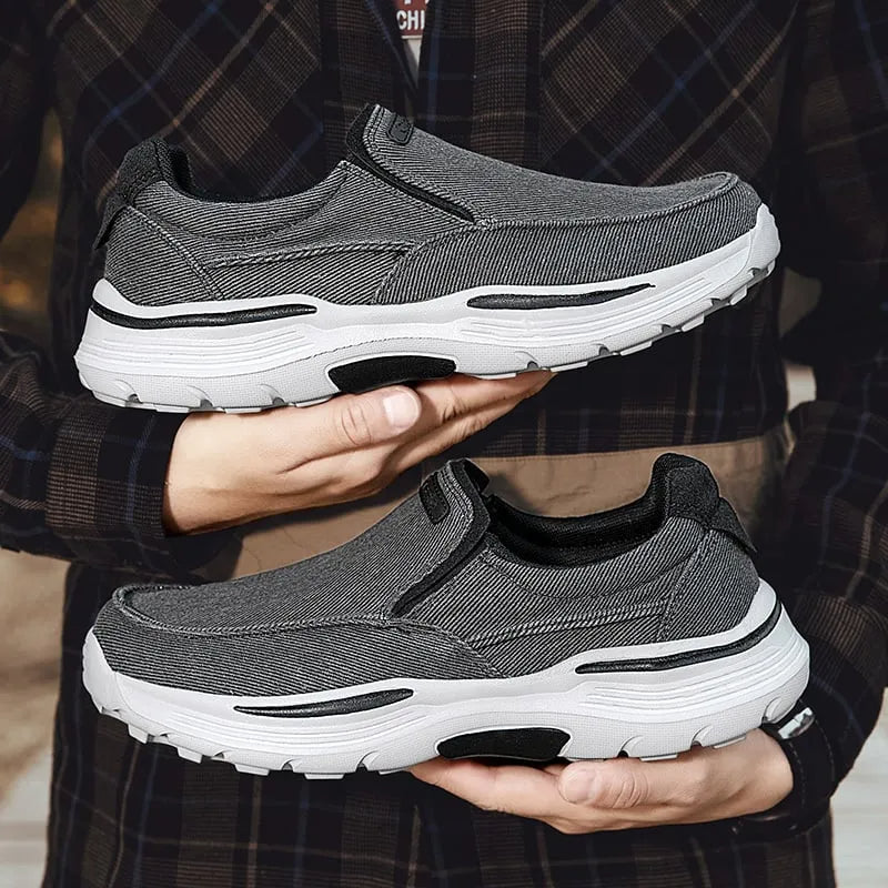 Orthopädische Freizeit-Wanderschuhe für Herren – bequem, atmungsaktiv mit Fußgewölbeunterstützung OrthoHike