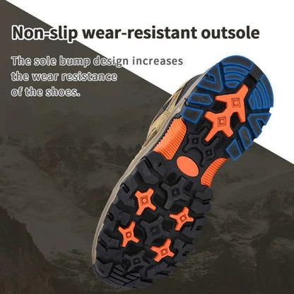 Warrior – Leichte, atmungsaktive orthopädische Wanderschuhe für Herren. Bequeme Trekkingschuhe für alle Jahreszeiten | OrthoHike