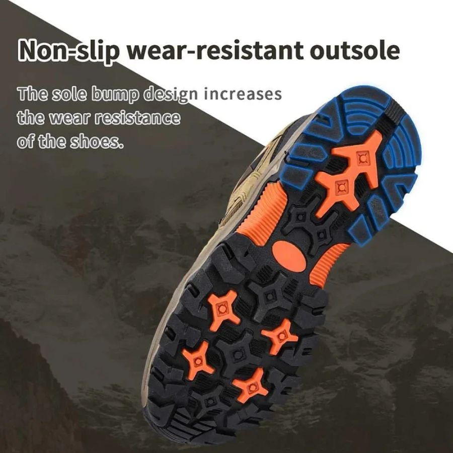 Warrior – Leichte, atmungsaktive orthopädische Wanderschuhe für Herren. Bequeme Trekkingschuhe für alle Jahreszeiten | OrthoHike