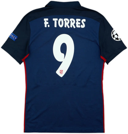 Atletico Madrid 2015/16 (Away) + Champions League Badge