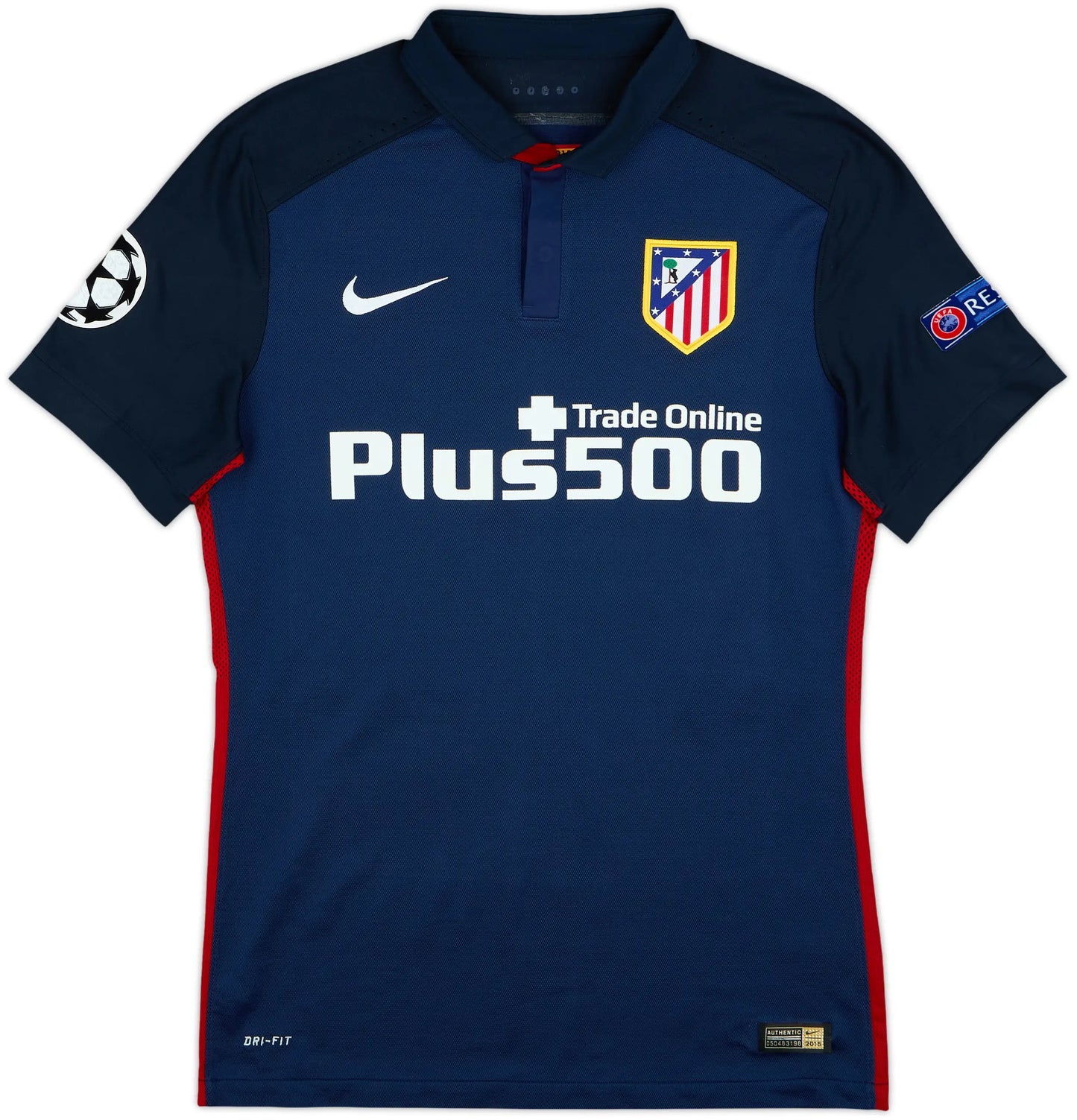 Atletico Madrid 2015/16 (Away) + Champions League Badge