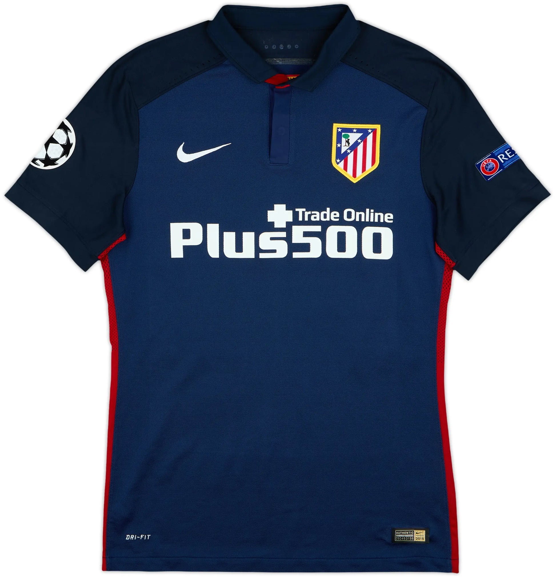 Atletico Madrid 2015/16 (Away) + Champions League Badge