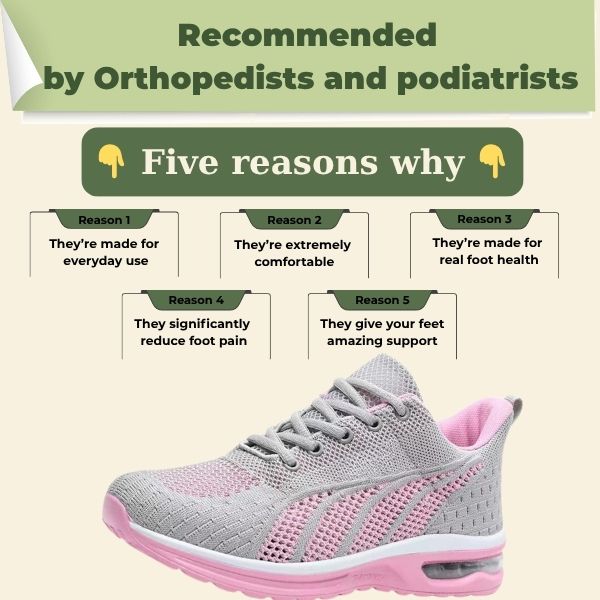 Ortho Cloud – Orthopädische Schuhe mit Luftpolster für Plantarfasziitis und Gelenkschmerzen | OrthoHike