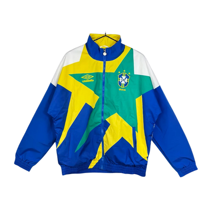 Brazil 1992/93 Inspired Retro Windbreaker