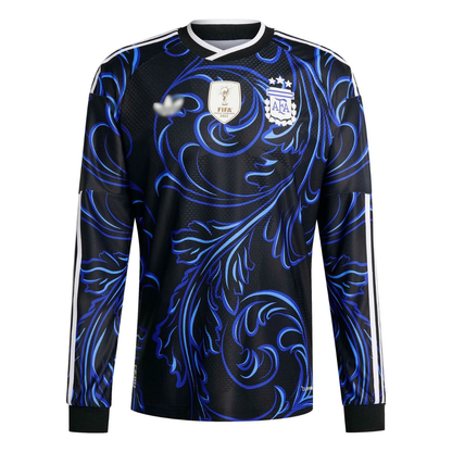 Argentina 2026 (Away) w/ World Cup Champions badge - Long Sleeve