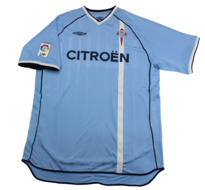 RC Celta de Vigo 2001/02 (Home) w/ La Liga patch
