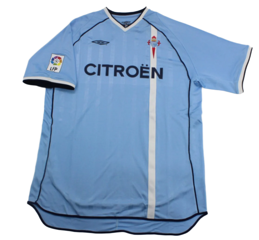 RC Celta de Vigo 2001/02 (Home) w/ La Liga patch