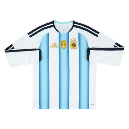 Argentina 2026 (Home) w/ World Cup Champions badge - Long Sleeve
