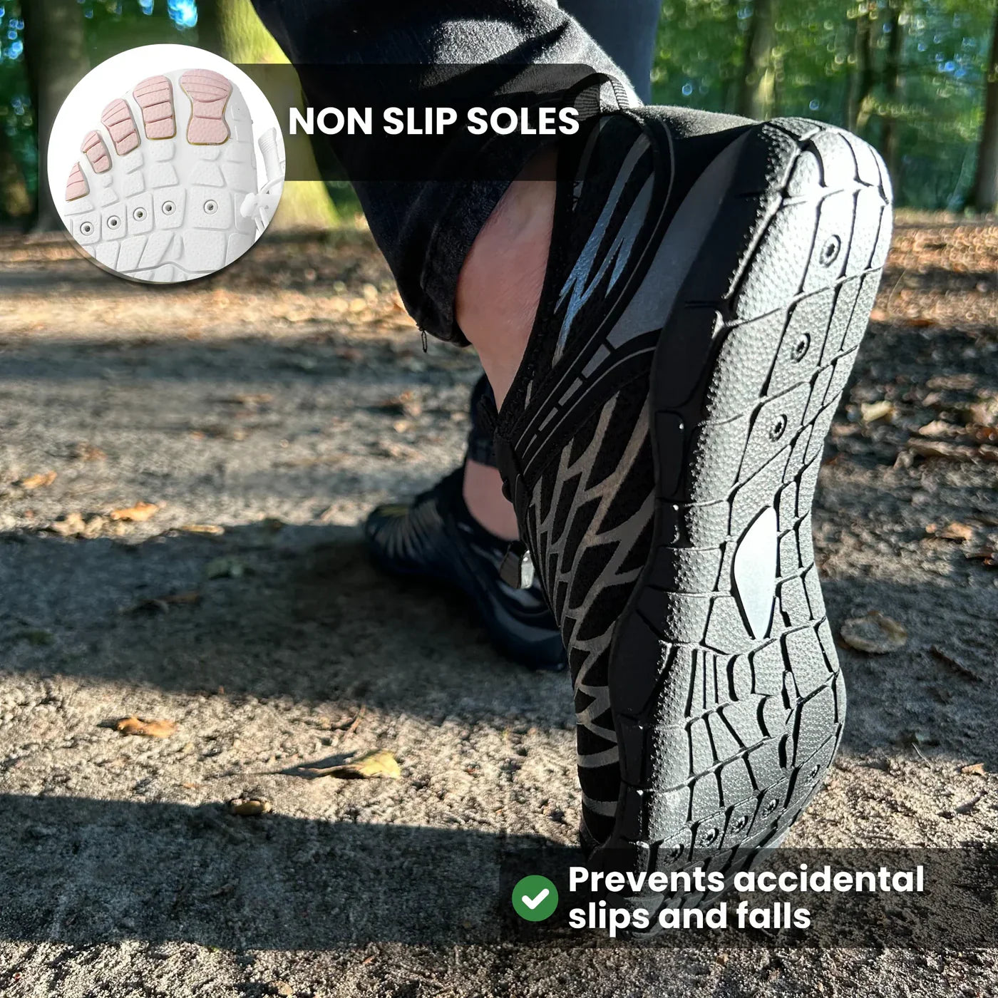 OrthoHike BareTrail – Atmungsaktive und rutschfeste Universal-Barfußschuhe