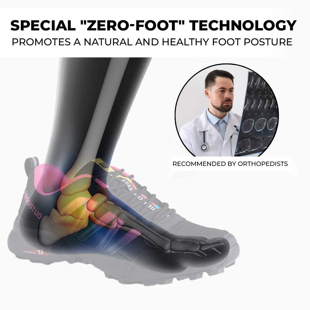 CloudHike FUSE – Orthopädische schmerzlindernde Schuhe zum Gehen und Wandern | OrthoHike