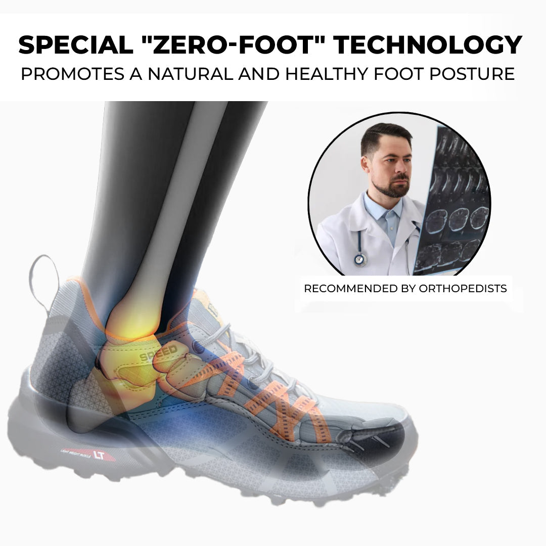 CloudHike PRO – Orthopädische schmerzlindernde Schuhe zum Gehen und Wandern | OrthoHike
