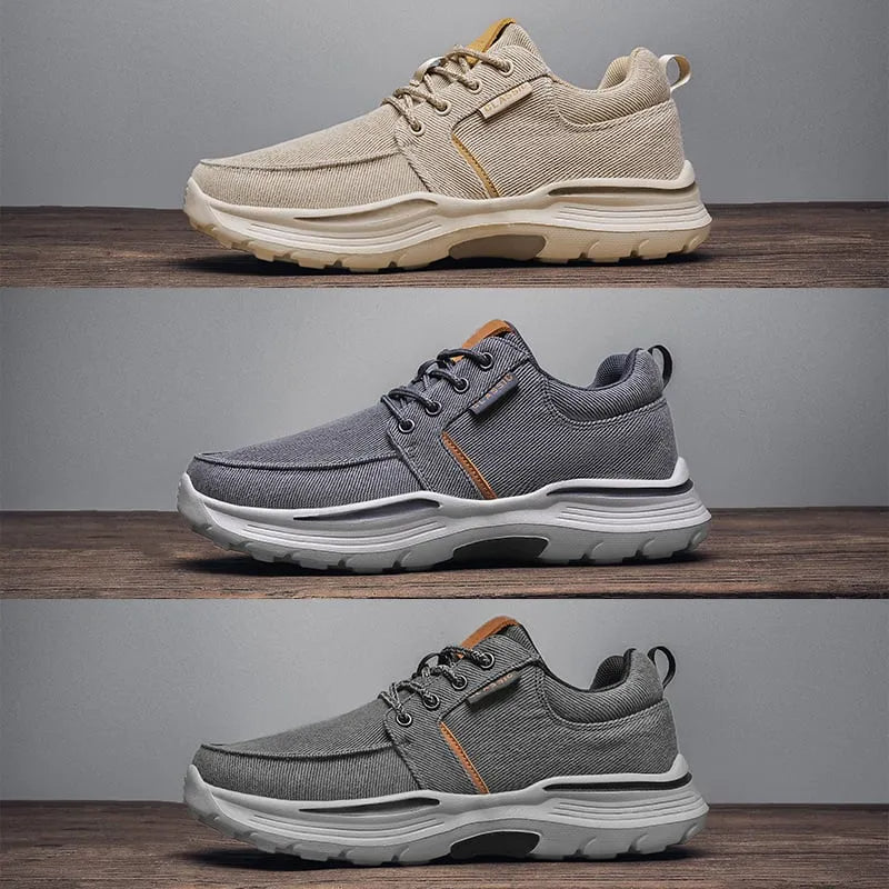 Orthopädische Freizeit-Wanderschuhe für Herren – bequem, atmungsaktiv mit Fußgewölbeunterstützung OrthoHike