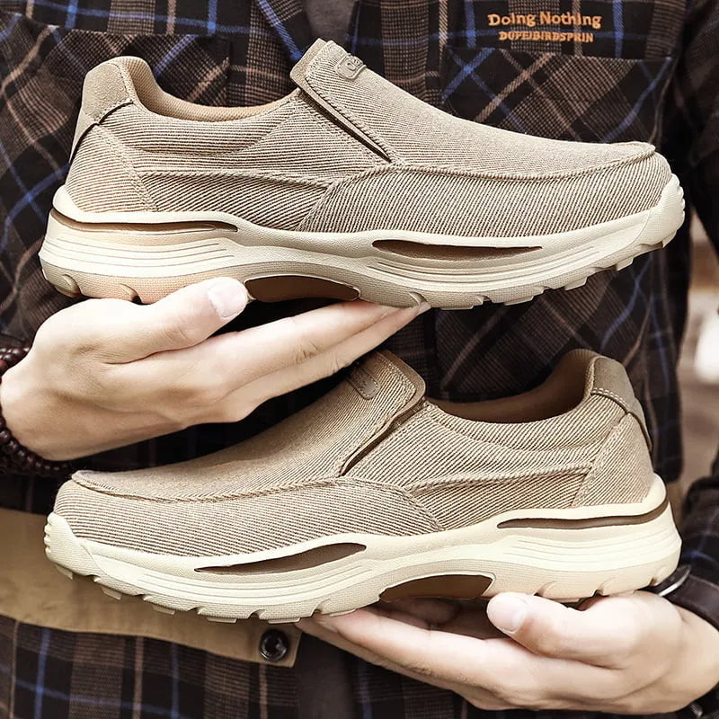 Orthopädische Freizeit-Wanderschuhe für Herren – bequem, atmungsaktiv mit Fußgewölbeunterstützung OrthoHike