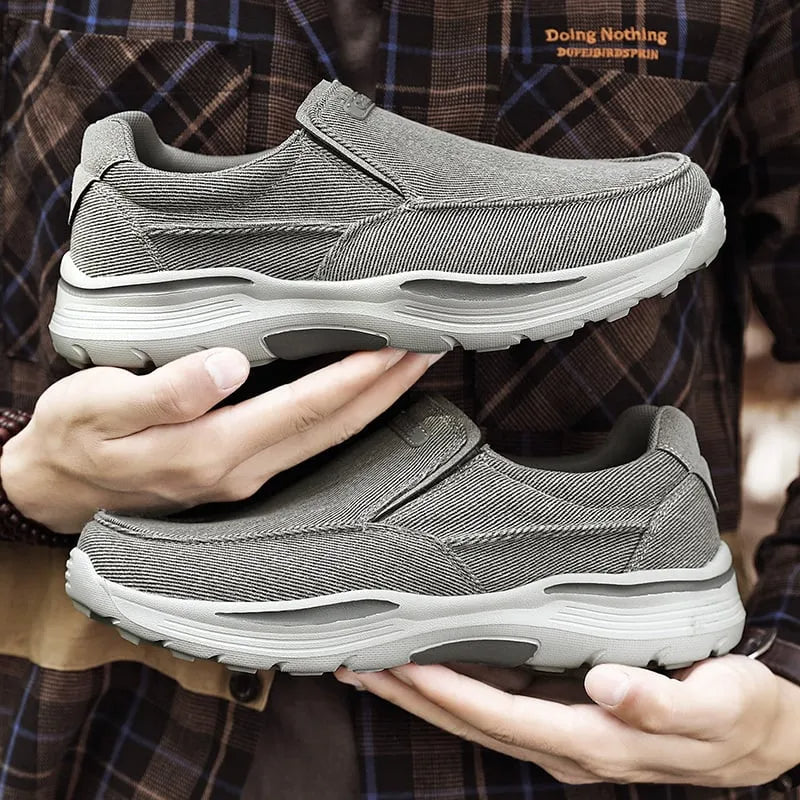 Orthopädische Freizeit-Wanderschuhe für Herren – bequem, atmungsaktiv mit Fußgewölbeunterstützung OrthoHike