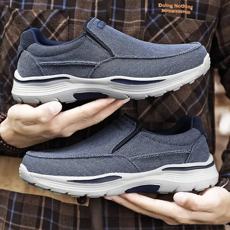 Orthopädische Freizeit-Wanderschuhe für Herren – bequem, atmungsaktiv mit Fußgewölbeunterstützung OrthoHike