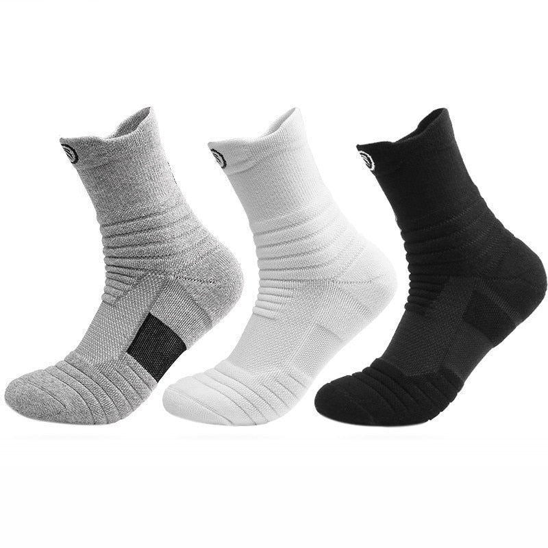 Atmungsaktive Crew-Socken in verschiedenen Farben von OrthoHike – 3er-Pack